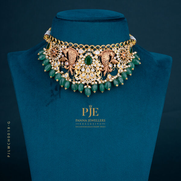 GOLD NAKSHI CHOKER
