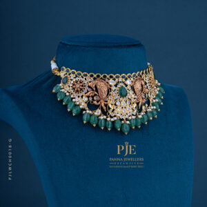 GOLD NAKSHI CHOKER