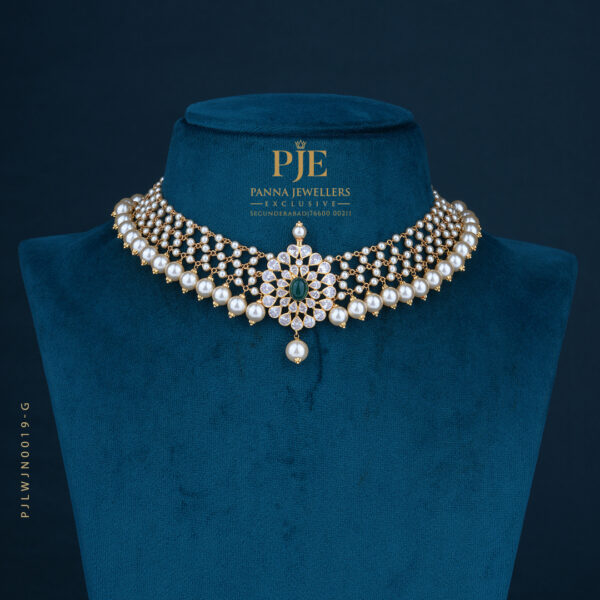 PEARLS JALI NECKLACE