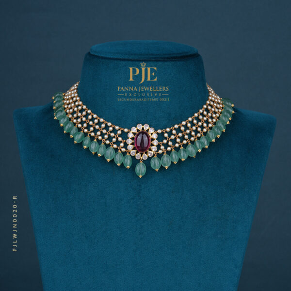 PEARLS JALI NECKLACE