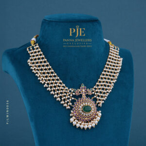 PEARLS JALI NECKLACE
