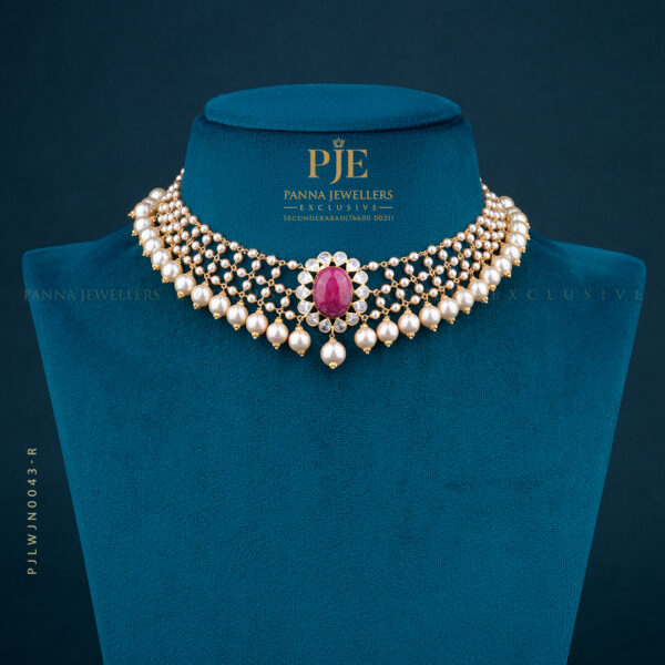 PEARLS JALI NECKLACE
