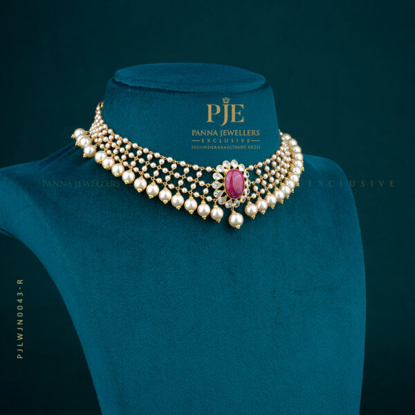 PEARLS JALI NECKLACE