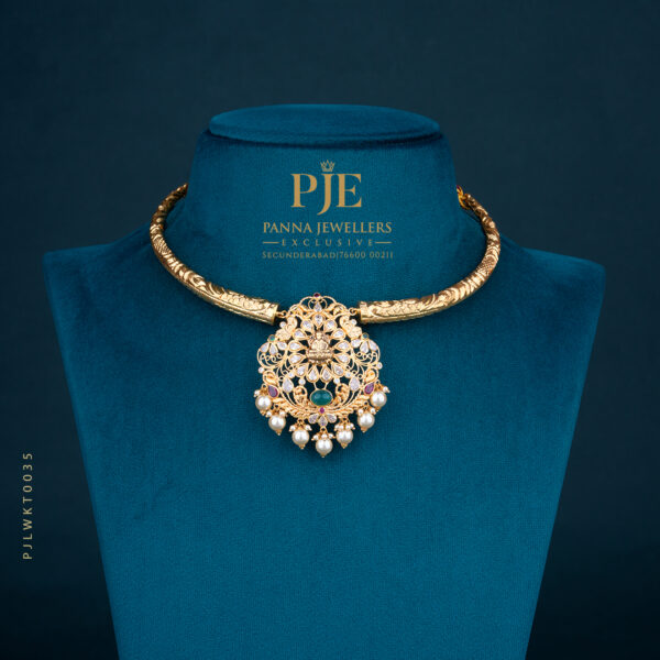 GOLD KANTI NECKLACE