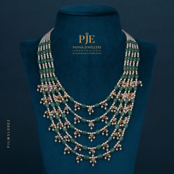 PEARLS SATHLADA NECKLACE