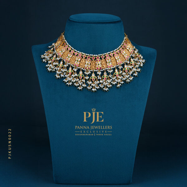 KUNDAN SHORT NECKLACE