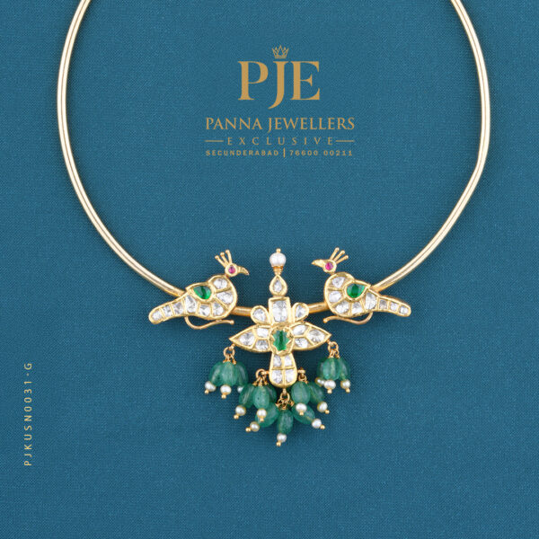 KUNDAN SHORT NECKLACE