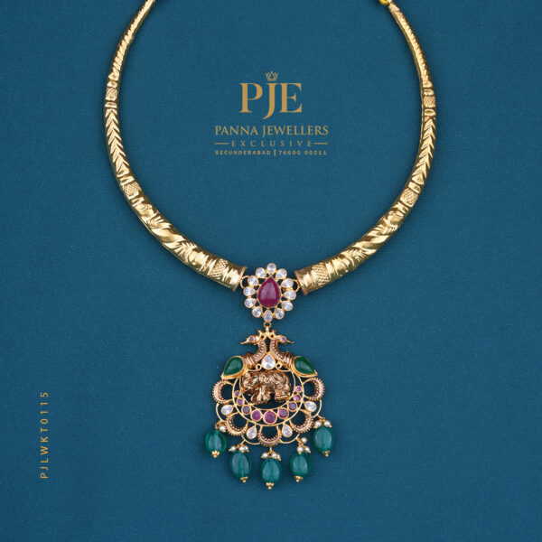 GOLD KANTI NECKLACE