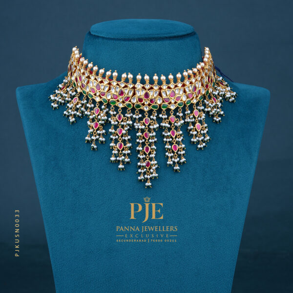 KUNDAN SHORT NECKLACE