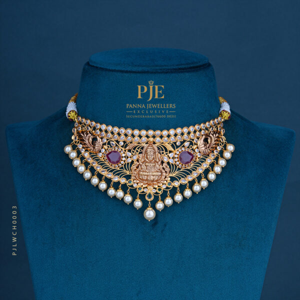 GOLD NAKSHI CHOKER