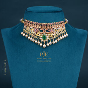 GOLD NAKSHI CHOKER