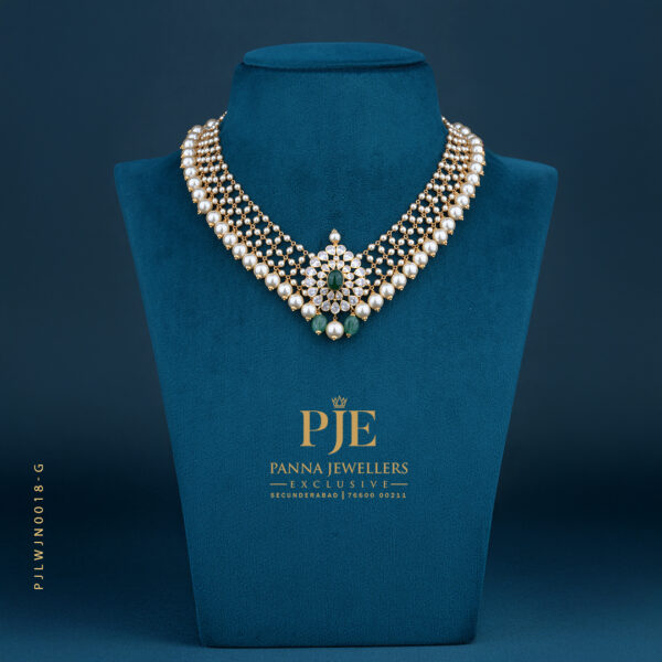 PEARLS JALI NECKLACE