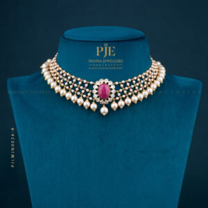 PEARLS JALI NECKLACE