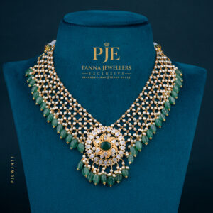 Pearls Jali Necklace |19.77 Gram
