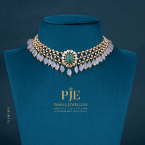 Pearls Jali Necklace |10.41 Gram