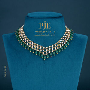 Pearls Jali Necklace |9.24 Gram