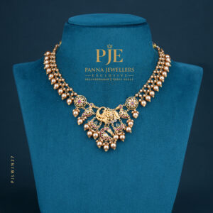 Pearls Jali Necklace |13.20 Gram