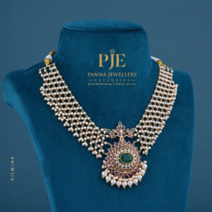 Pearls Jali Necklace |19.77 Gram
