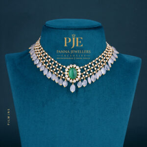 Pearls Jali Necklace |9.69 Gram