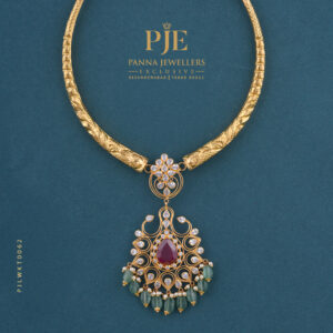 GOLD KANTI NECKLACE