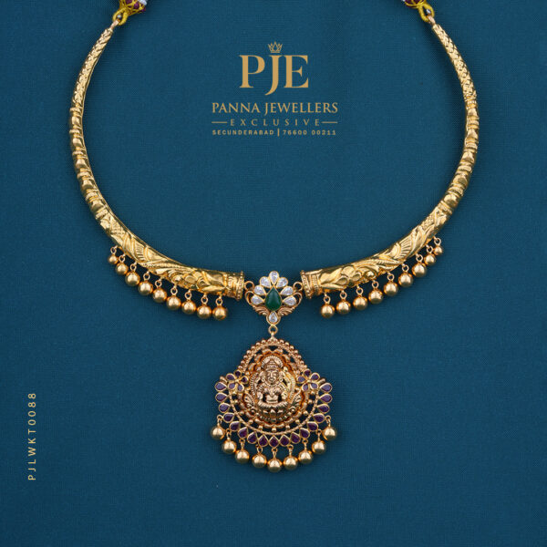 GOLD KANTI NECKLACE