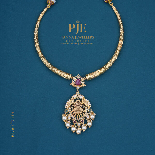 GOLD KANTI NECKLACE