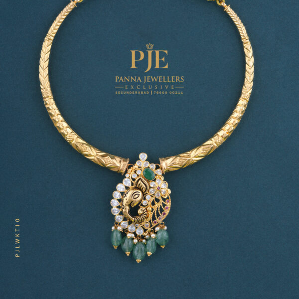 Gold Kanti Necklace | 11.43 Gram