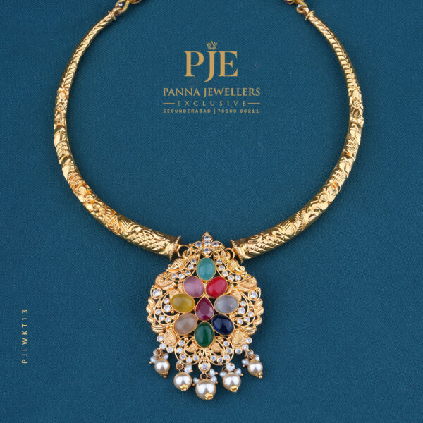 Gold Kanti Necklace | 15.52 Gram