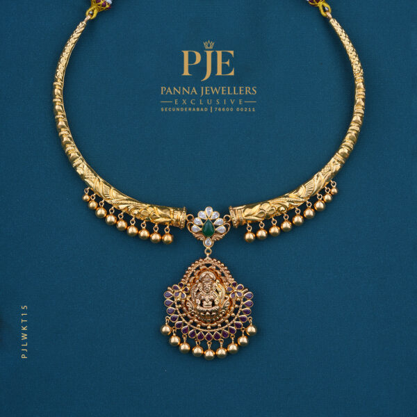 Gold Kanti Necklace | 22.51 Gram