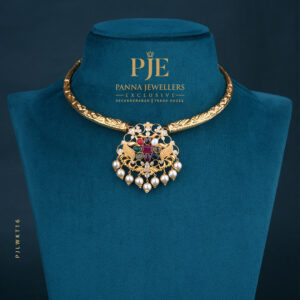 Gold Kanti Necklace | 14.59 Gram