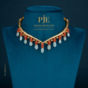 Gold Kanti Necklace | 16.94 Gram