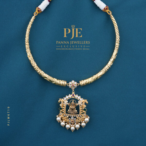 Gold Kanti Necklace | 15.22 Gram