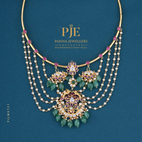 Gold Kanti Necklace | 17.09 Gram