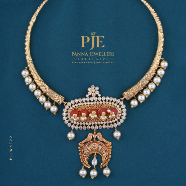 Gold Kanti Necklace | 18.82 Gram
