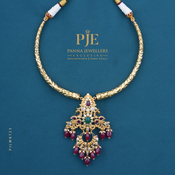 Gold Kanti Necklace | 13.11 Gram