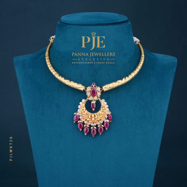 Gold Kanti Necklace | 13.36 Gram