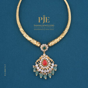 Gold Kanti Necklace | 12.46 Gram