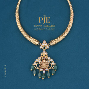 Gold Kanti Necklace | 12.23 Gram