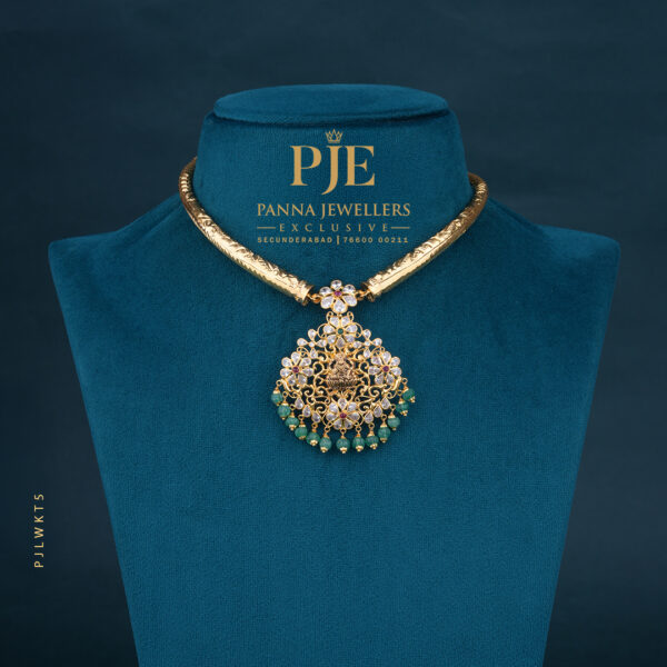 Gold Kanti Necklace | 12.93 Gram