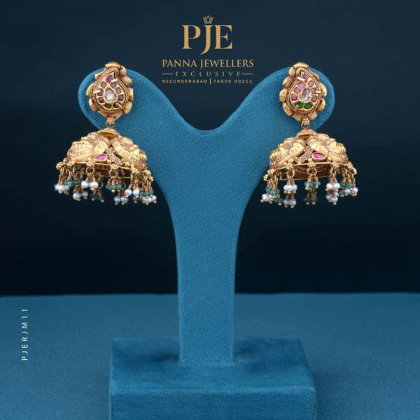 Gold Jhumka | 31.96 Gram