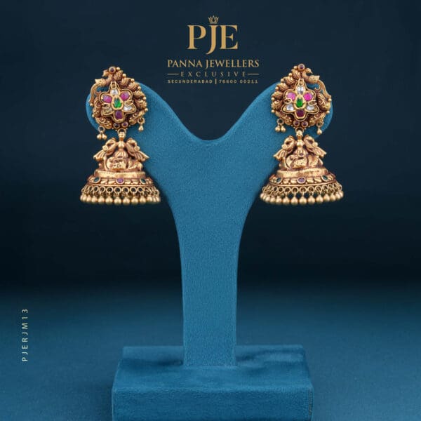 Gold Jhumka | 26.33 Gram