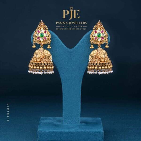 Gold Jhumka | 32.47 Gram