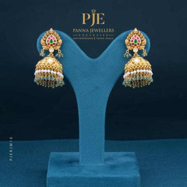 Gold Jhumka | 20.14 Gram