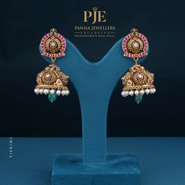 Gold Jhumka | 24.73 Gram