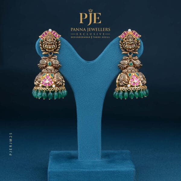 Gold Jhumka | 26.81 Gram