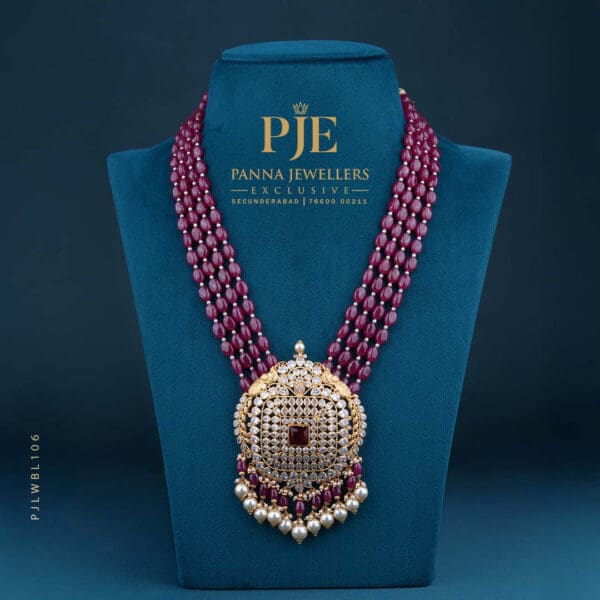 Beads Long Necklace 15.36 Gram