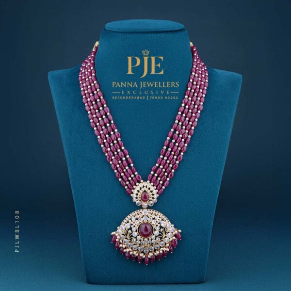 Beads Long Necklace 11.70 Gram