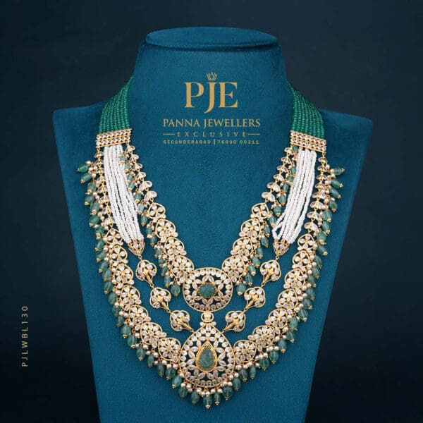 Beads Long Necklace 46.40 Gram