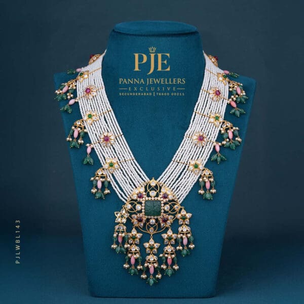 Beads Long Necklace 37.02 Gram