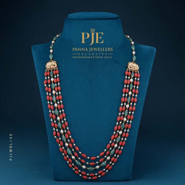 Beads Long Necklace 16.42 Gram